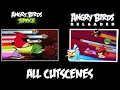 Angry Birds Space VS Angry Birds Reloaded Space Cutscenes Version 3 10
