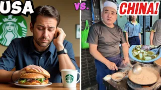 中国与美国：哪边的食物更好？终极对比，差距悬殊（超加工食品）