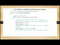 Java Program to Multiply Two Floating Point Numbers Java Programming SSCBE