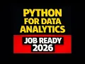 Python for Data Analytics in Telugu Full Beginner Tutorial 2026 operators conditional statements