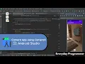 How to create a Camera App using CameraX in Android Studio