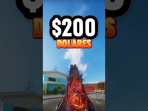 Esta skin cuesta $200 dolares en un videojuego.