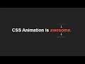 Rotating Text Animation With CSS and Javascript Text Animation Effects