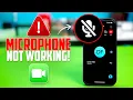 How to Fix Microphone Not Working on FaceTime iPhone Solve FaceTime Issues Fast
