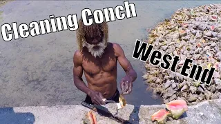 How to Clean a Conch: West End, Bahamas | Sailing Wisdom Ep 117