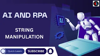 AI RPA STRING MANIPULATION