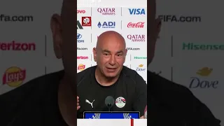 مدرب منتخب مصر ينتقد قرارات حكم المباراة عقب وداع كأس العالم أمام الأرجنتين بمونديال      دندنها