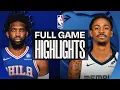 76ERS at GRIZZLIES FULL GAME HIGHLIGHTS December 30 2025
