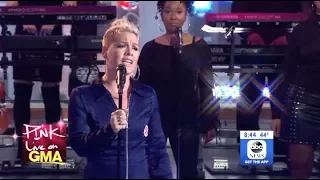Download lagu P nk What About Us LIVE....mp3