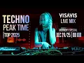 Lagu Luister naar de EDM LiveMix: Techno (Peak Time) Live Set | Visavis DJ | Dec 24 2025 #LiveSet