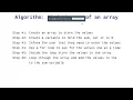 Arrays and user inputs
