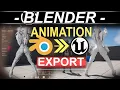 Import Rigs Animations BLENDER to UNREAL