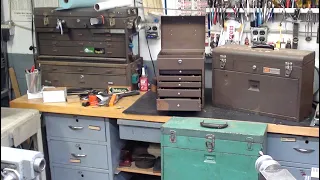 KENNEDY MACHINIST TOOLBOXES tubalcain toolchest tour
