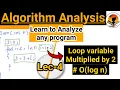 Algorithm Analysis - Lec 4 Time Space complexity Practice Problems GATE Interview DAA