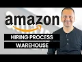 AMAZON Warehouse Hiring Process Background Check Training Onboarding Pay etc