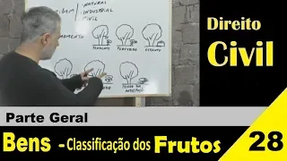 Direito Civil - Aula #28 - Classificação dos Frutos (É isso!)