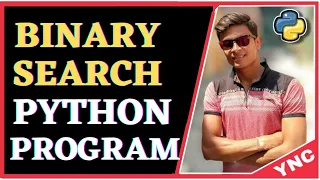 Binary Search Python Hindi Urdu YNC