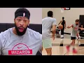 Anthony Davis building chemistry with Trae Young in open runs