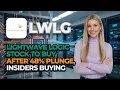 Lightwave Logic Stock to Buy After 48 Plunge Insiders Buying LWLG Stock Analysis
