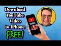 Download Lagu How to Download YouTube Video to iPhone Free 2024