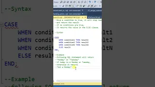 SQL Case Statement Part 1 dataprojecthub