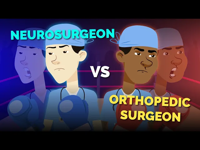 Video: Neurosurgeon vs Orthopedic Surgeon 💥 Career Battle