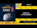 Class 8 Computer unit 5 Digital Citizenship Objective SNC 2022 LearningAtHomeNaghmana