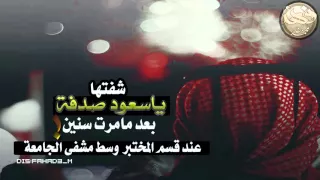اغنيه شفتها يا سعود صدفه 