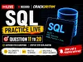 LIVE SQL Practice Solving LeetCode Questions 11 20 Crackorithm