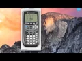 Upper and lower rectangle sums on the TI-84 graphics calculator