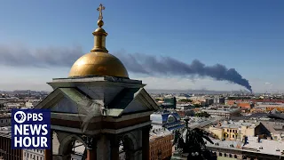news wrap ukraine strikes oil depot deep inside russia