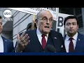 Rudy Giuliani to pay nearly 150 million for defamation