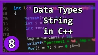 C Tutorial - Data Type String