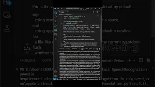 Speech to text convert with using python