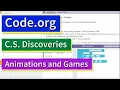 Sprites Lesson 6 17 Code org Tutorial with Answers - Unit 3 Animation and Games CS Discoveries