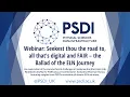 Seekest thou the road to, all that’s digital \u0026 FAIR – the Ballad of the ELN Journey​ - PSDI webinar