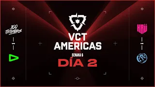 #VCTAmericas | 100T vs LOUD // KRÜ vs LEV | Semana 6 Día 2 | Esports | VALORANT
