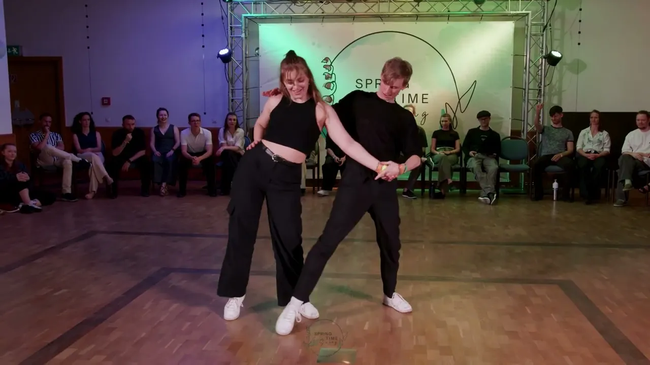 Sebastian Gerwald & Michelle Braun - 5th place Strictly Open Finals - Spring Time Swing 2025