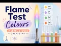 Flame Test Colours Explained A Level IGCSE Chemistry Easy Practical