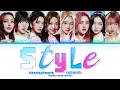 Hearts2Hearts (하츠투하츠) 'Style' (Color Coded Lyrics)