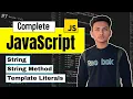 Learn JavaScript Template Literals and String Methods with Practice Questions