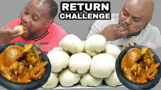 Download *CHALLENGE GONE WRONG*MY HUSBAND CHANGED THE GAME | MAN 2 MAN 300€ CHALLENGE | OGBONO SOUP WITH FUFU MP3