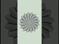 Amazing umbrella graphics design using python