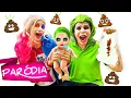 Download Lagu CORINGA \u0026 ARLEQUINA - O BEBÊ FEZ COCÔ 💩 (FILME COMPLETO)