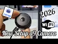Ziot Camera Mini A9 Setup Tutorial Guide in 2 Minutes