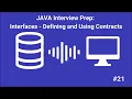 Java Interview Prep Interfaces Defining and Using Contracts - AI-Generated Podcast