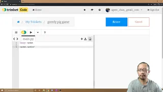 Python Lesson 7 - Generating a random integer whole number