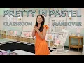 Kindergarten Classroom Tour - Pretty in Pastel Classroom Makeover by Schoolgirl Style