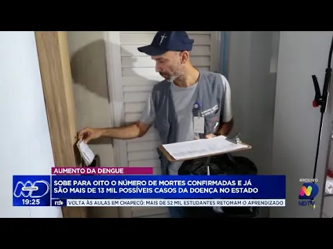 Alarmante: número de mortes por dengue aumenta para oito em Santa Catarina