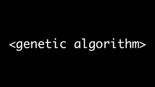 Coding Challenge Genetic Algorithm